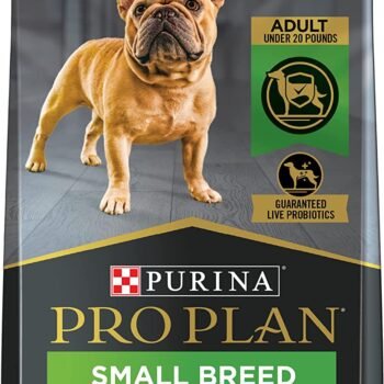 Purina Pro Plan Small Breed Dog Food With Probiotics for Dogs, Shredded Blend Chicken & Rice Formula – 6 lb. Bags